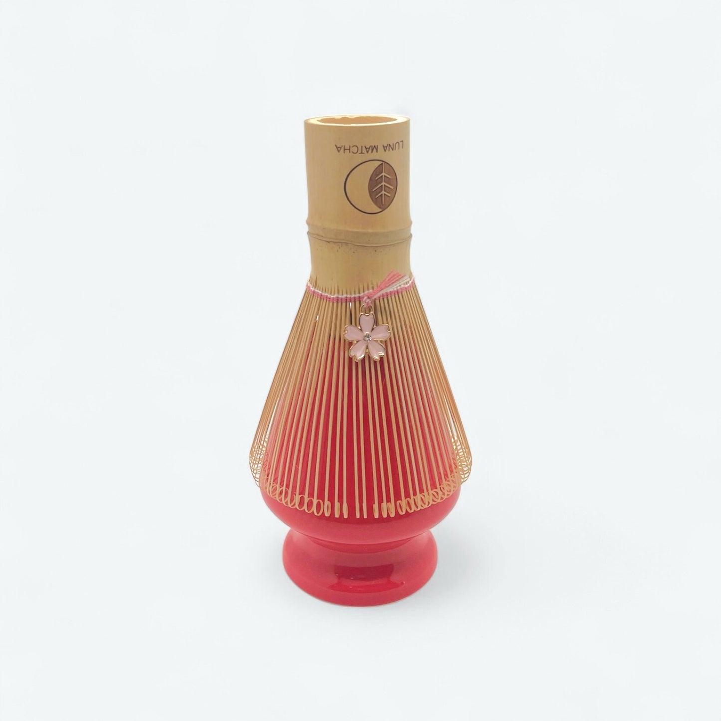 Takayama Tea Whisk Stand - Red