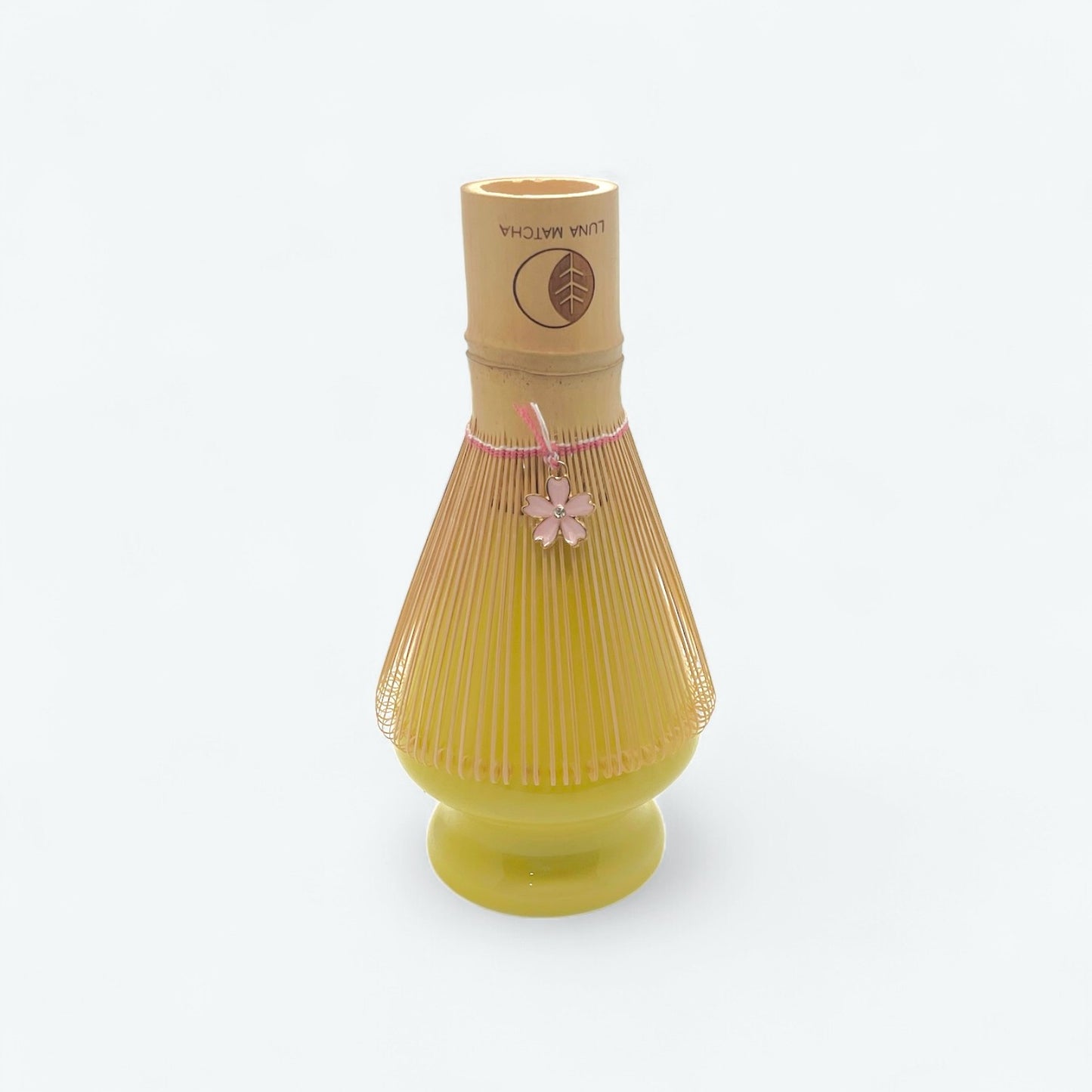 Takayama Tea Whisk Stand - Yellow