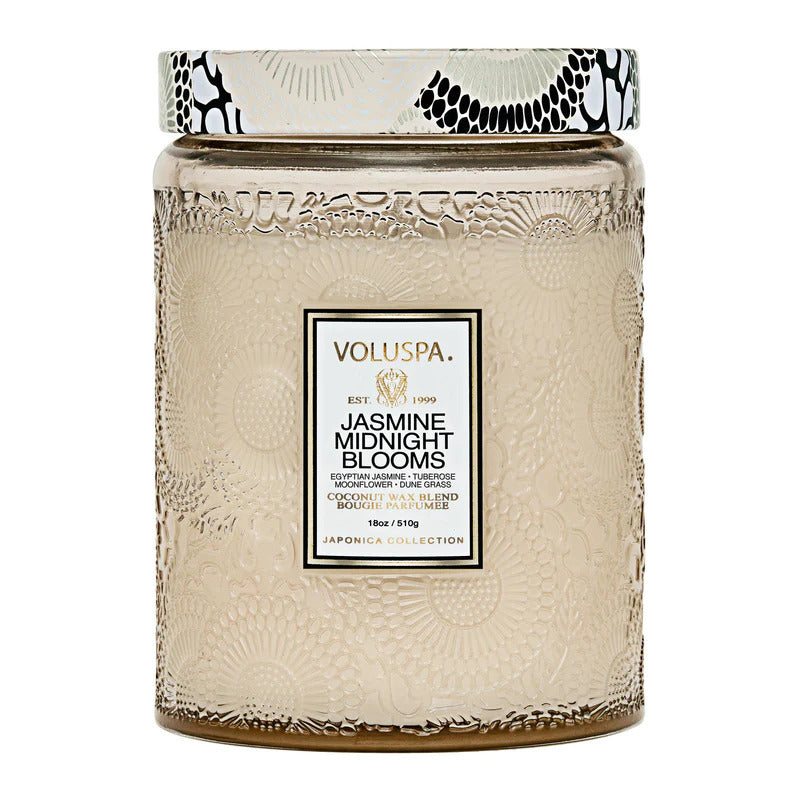 Voluspa - Jar Candle - Jasmine Midnight Blooms