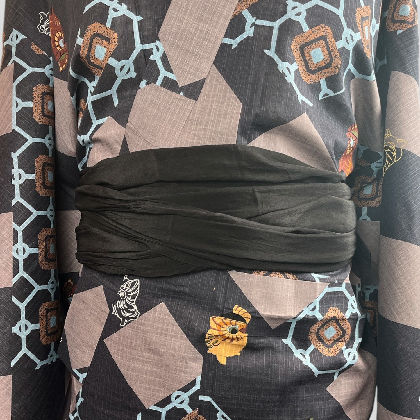 Men's Vintage Yukata Kimono