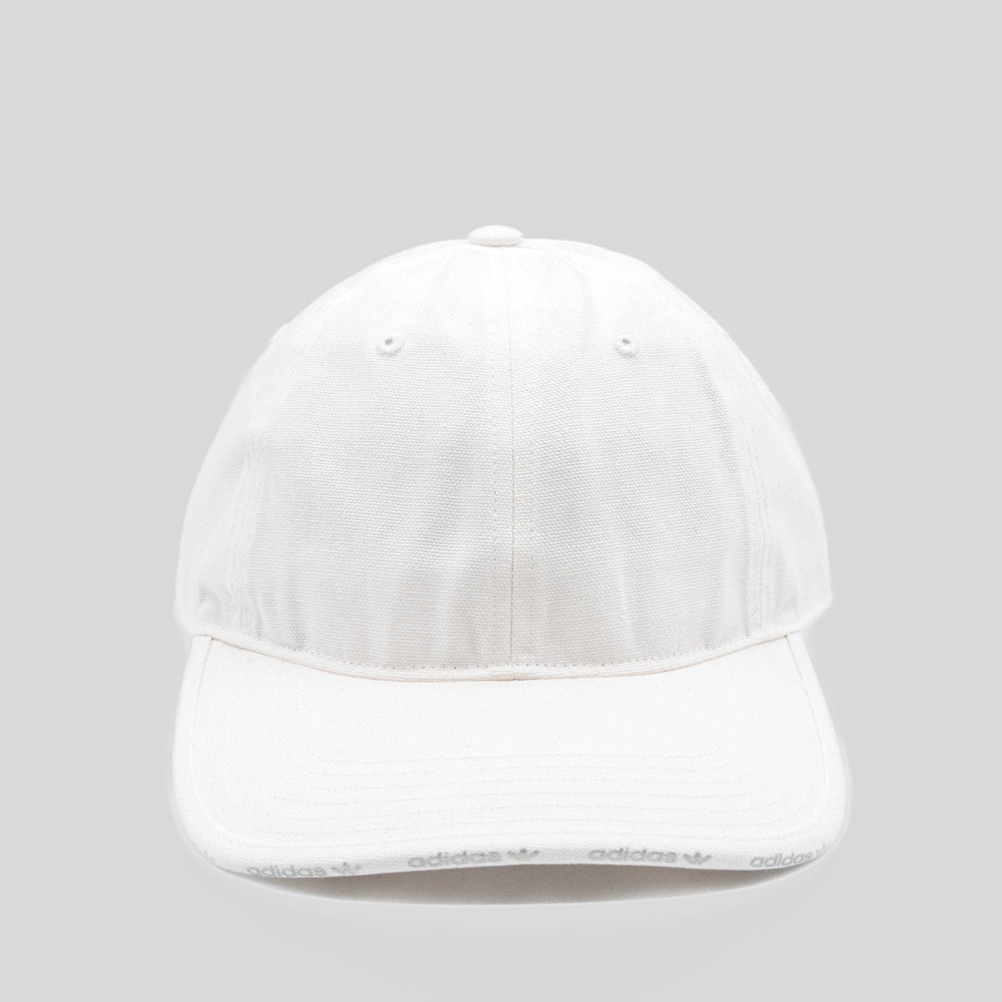 adidas - Originals Relaxed Repeat Tape Brim - White/Silver