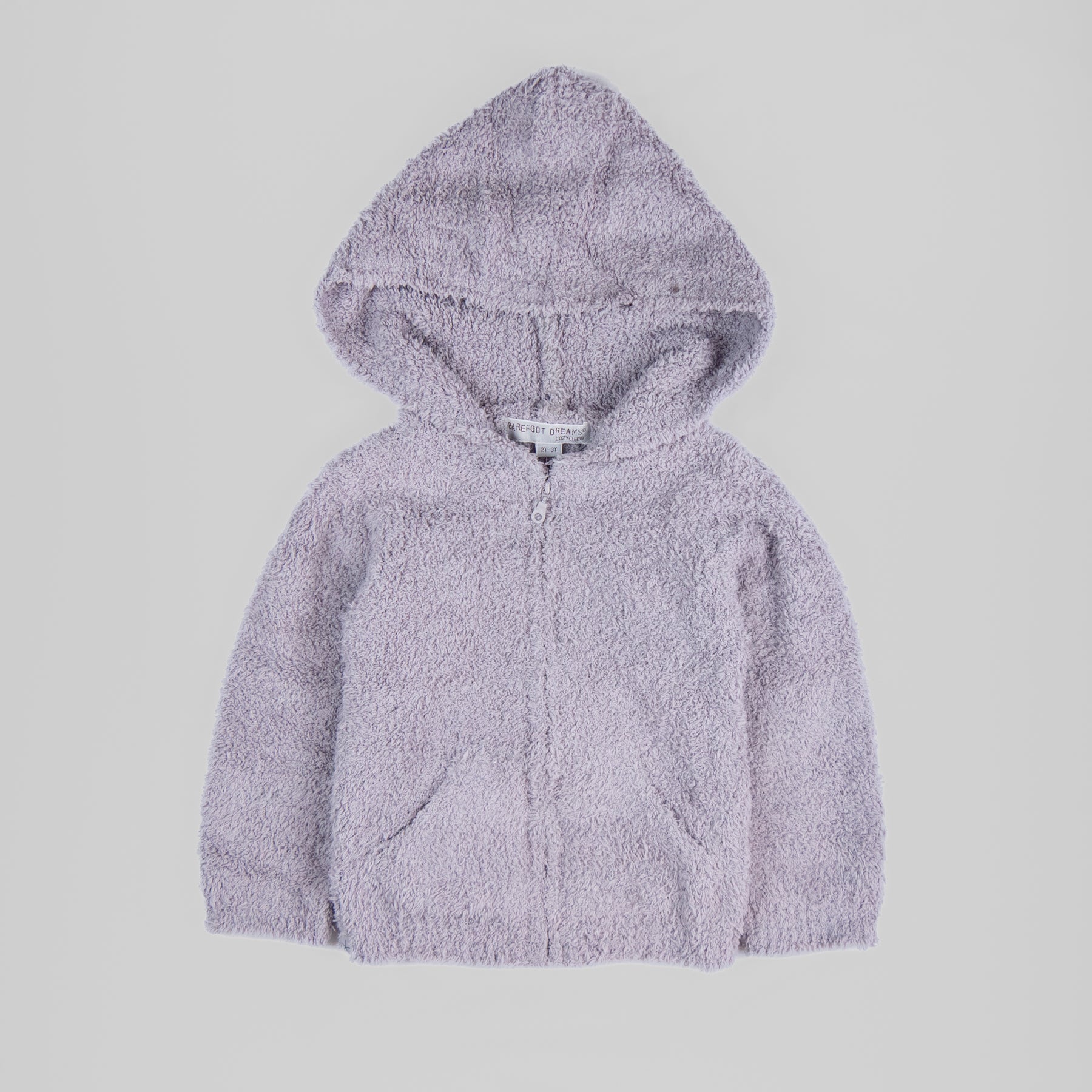 Barefoot Dreams - Cozy Chic Toddler Hoodie - Dove-Grey – Lune Noir