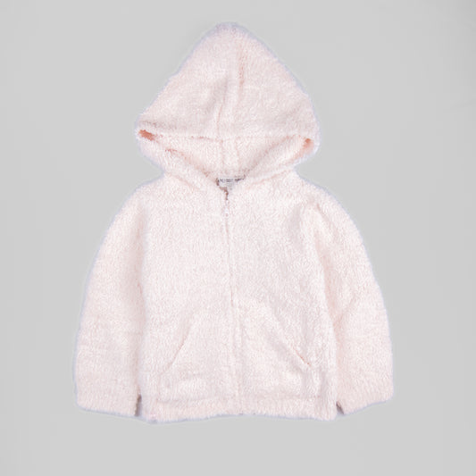 Barefoot Dreams - Cozy Chic Toddler Hoodie - Pink