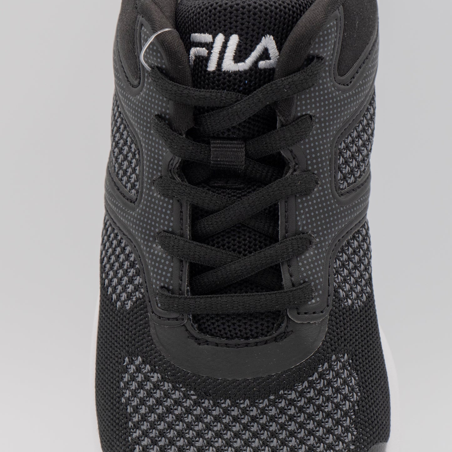 Fila - Memory Foam Frame V6 Athletic Running Shoes - Black White