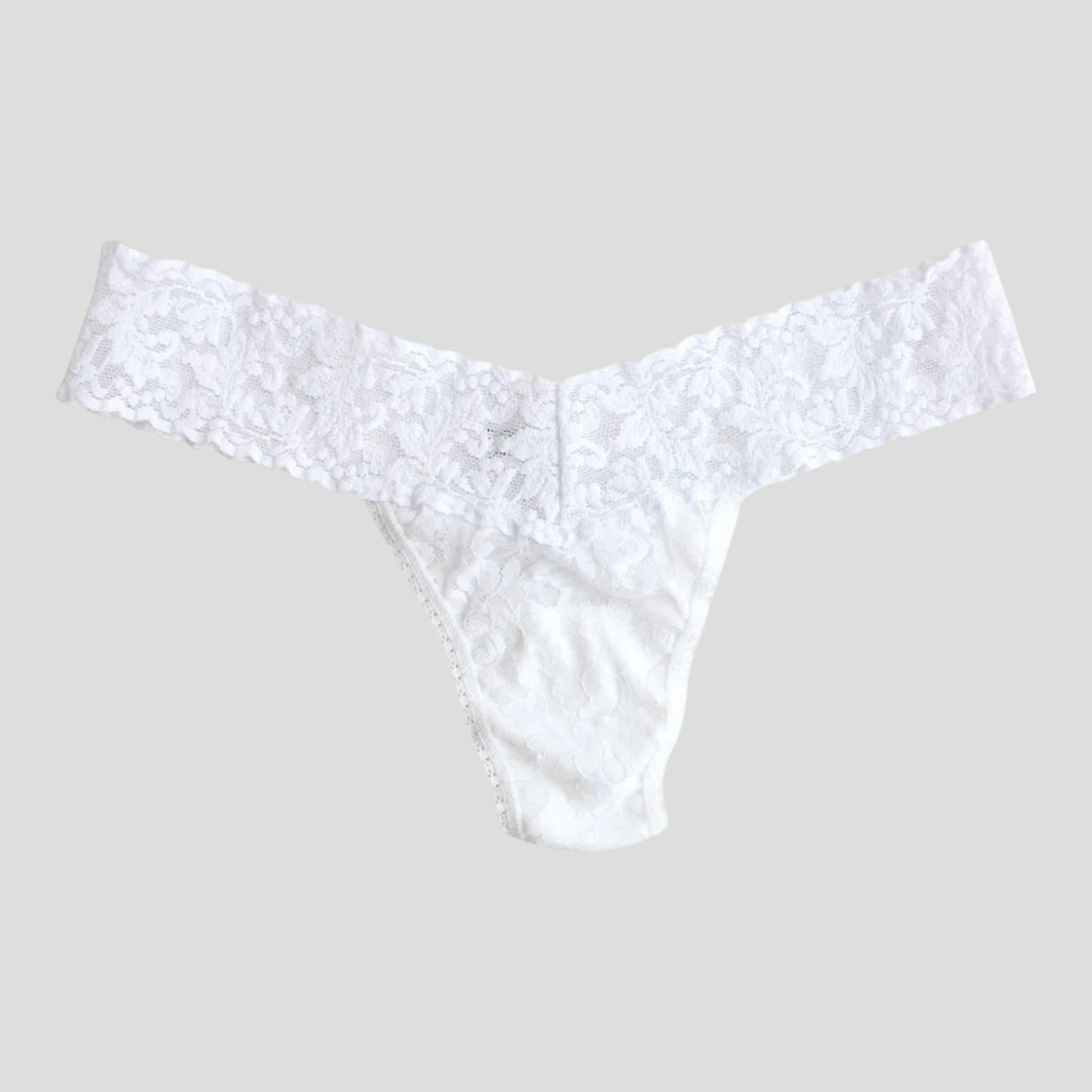Hanky Panky - Signature Lace Petite Thong Wrapped Whit