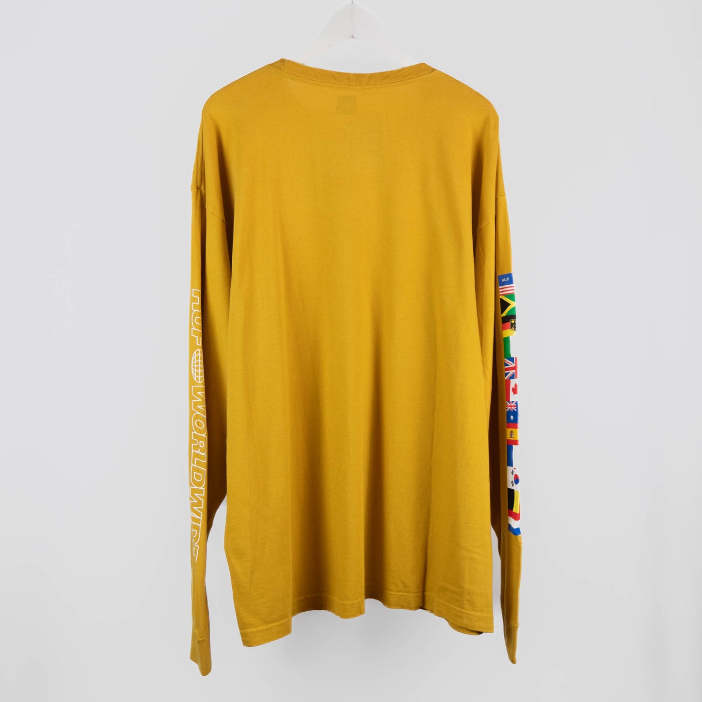 HUF - World Tour L/S Tee - Sauterne