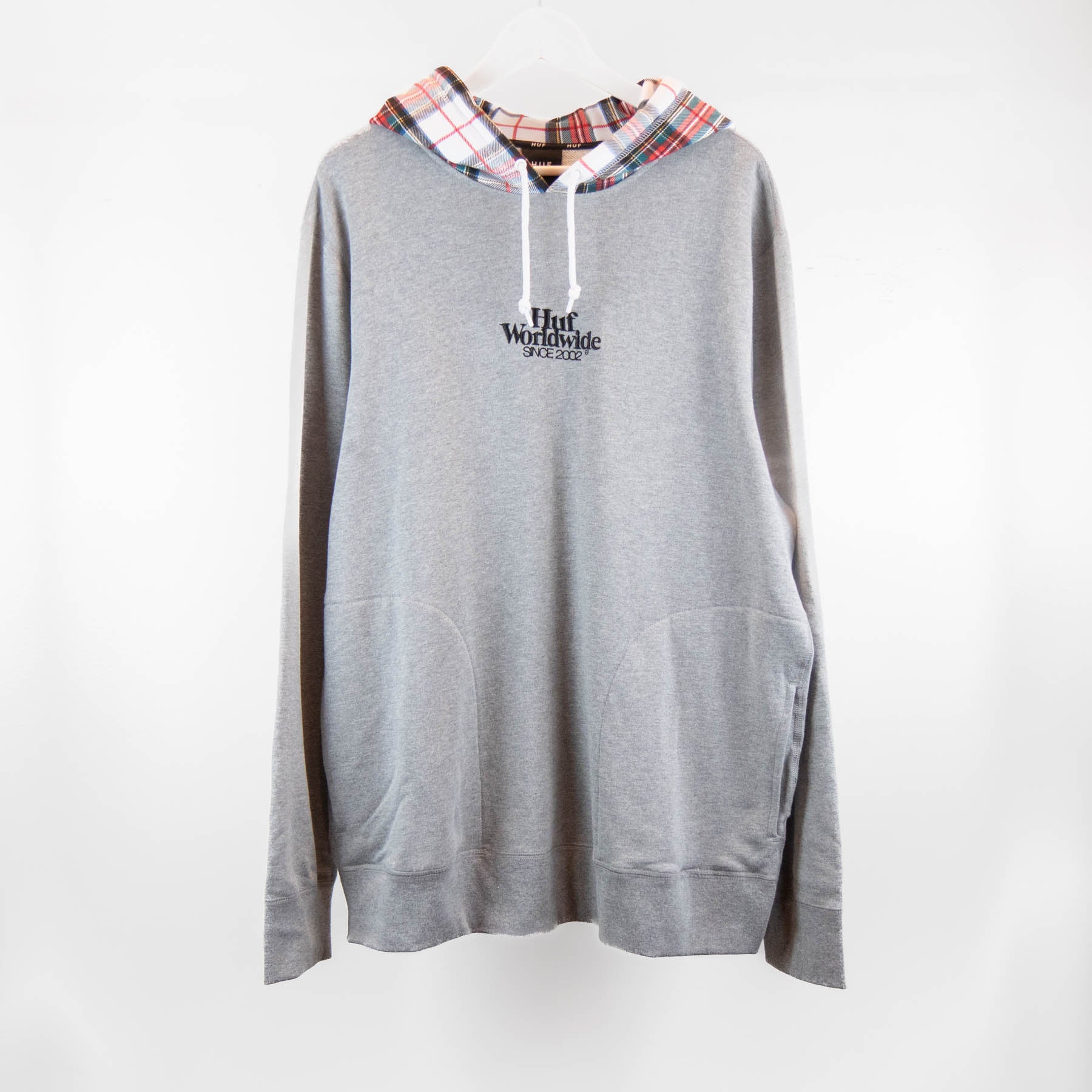 Huf Vicious Pullover Hoodie Heather Grey M