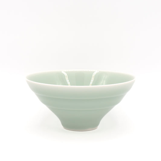 Kosengama - Celadon Rice Bowl - Blue