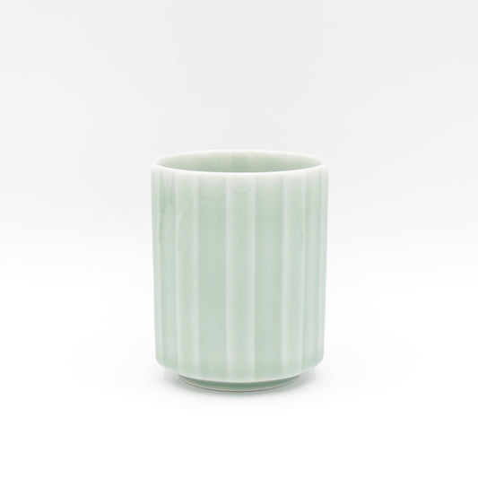 Kosengama -Celadon Tokusa Tea Cup