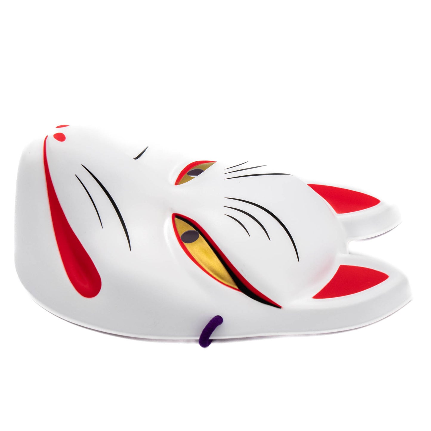 Japanese Fox Mask - Red and White