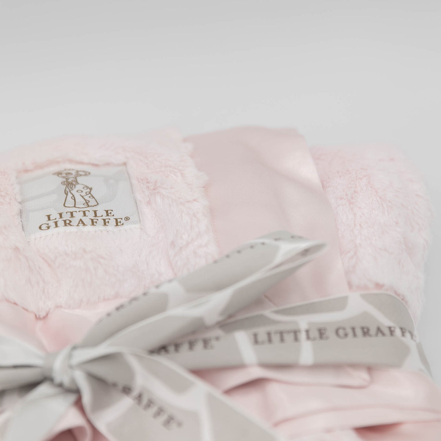 Little Giraffe - Luxe Baby Blanket - Pink