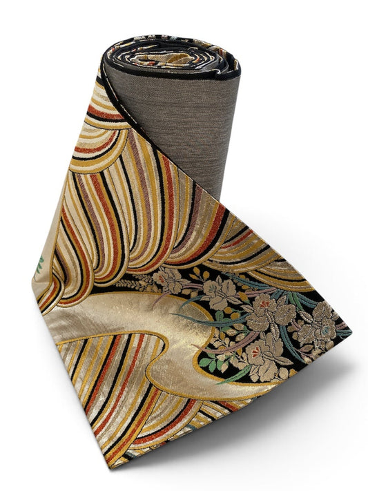 Vintage Japanese Kimono Belt Obi Table Runner (One of a kind)