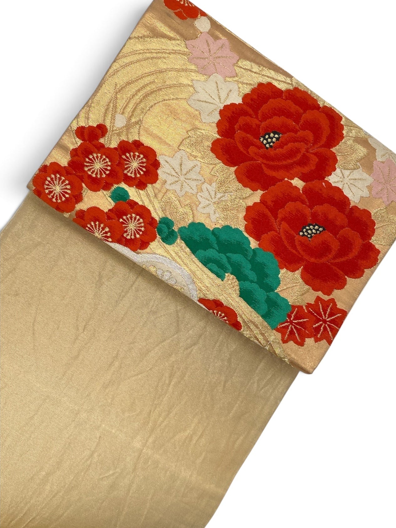 Vintage Japanese Kimono Belt Obi Table Runner (One of a kind)