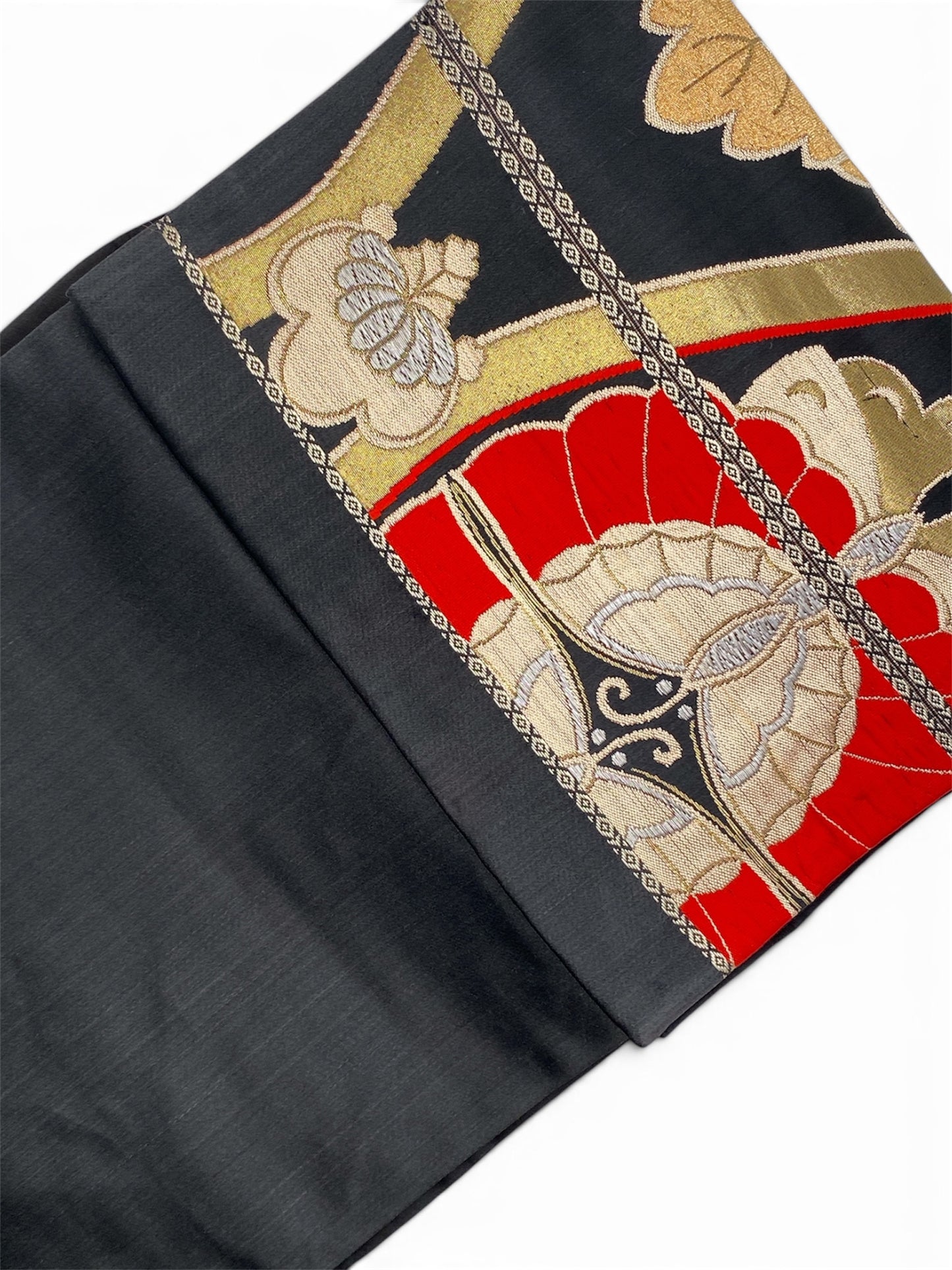 Vintage Japanese Kimono Belt Obi Table Runner (One of a kind)