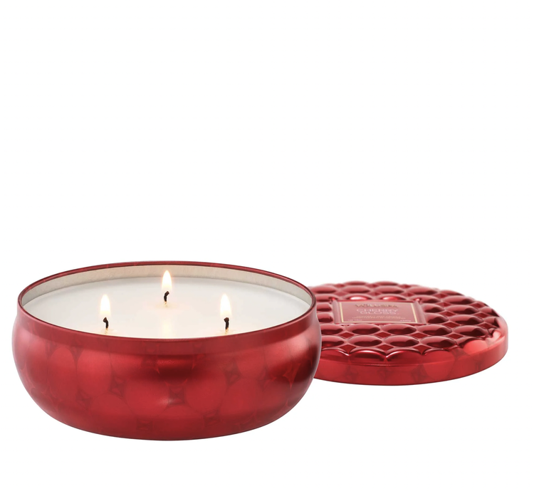 Voluspa - 3 Wick Candle - Cherry Gloss