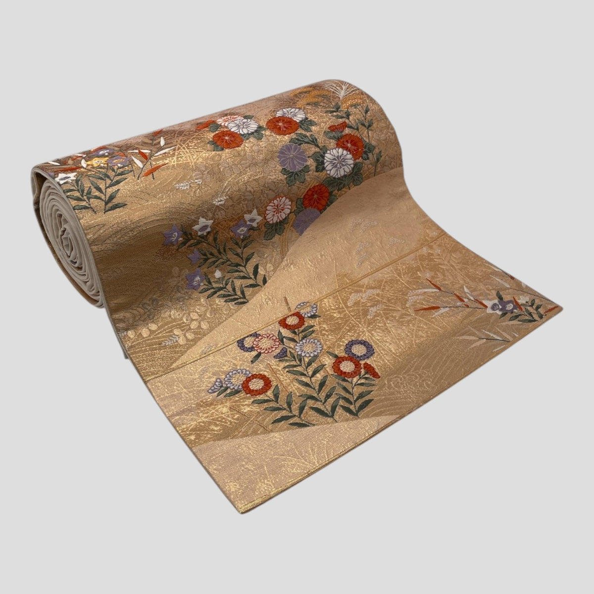 Vintage Japanese Kimono Belt Obi Table Runner (One of a kind)