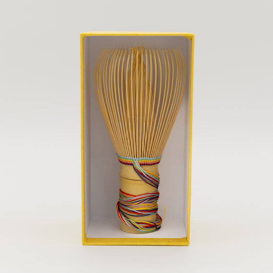 Suikaen Chasen - Bamboo Whisk - Seven Colored