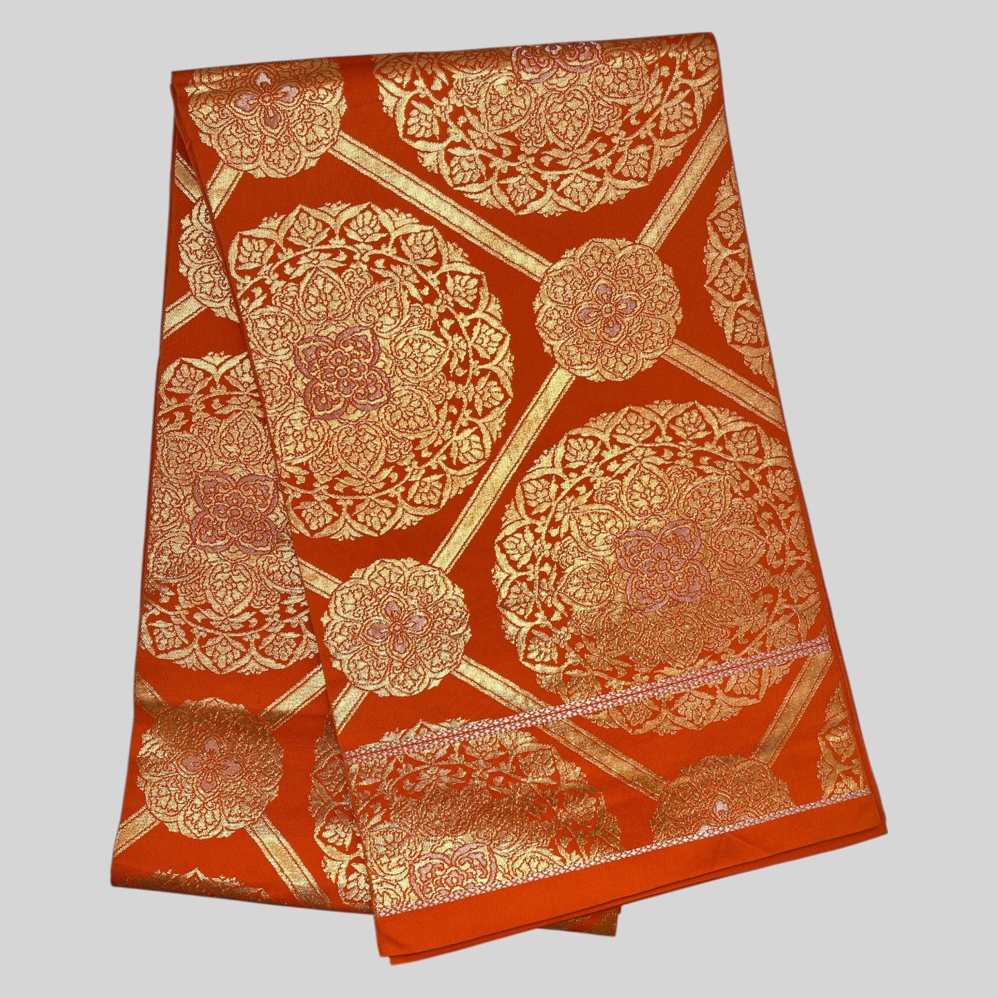 Vintage Japanese Kimono Belt Obi Table Runner (One of a kind)