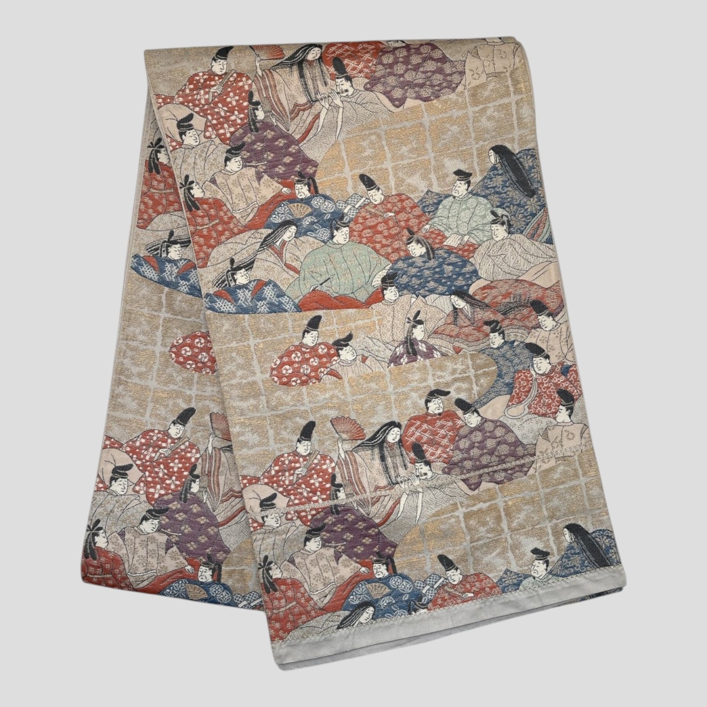Vintage Japanese Kimono Belt Obi Table Runner (One of a kind)