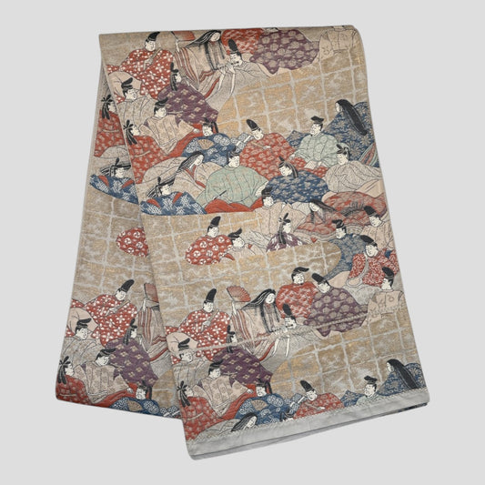 Vintage Japanese Kimono Belt Obi Table Runner (One of a kind)