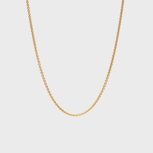 Tomwood - Curb Chain Slim Gold