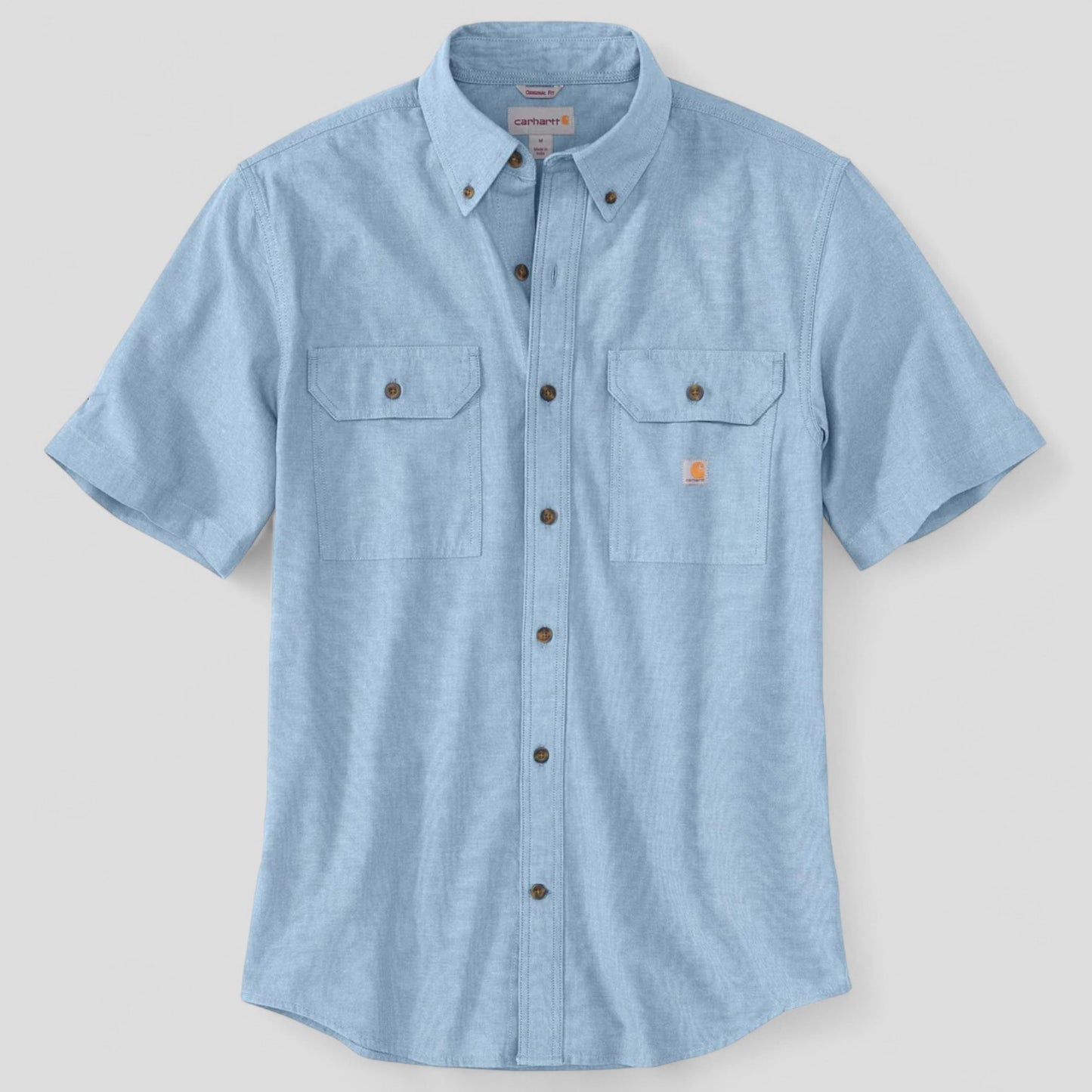 Carhartt - Loose Fit Midweight Chambray Short-Sleeve Shirt