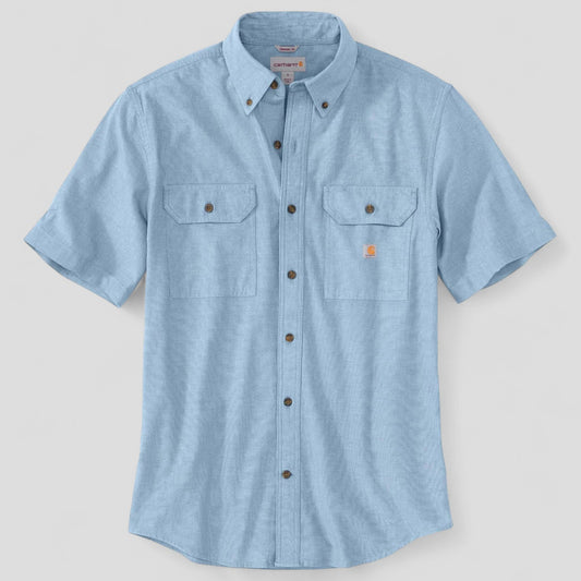 Carhartt - Loose Fit Midweight Chambray Short-Sleeve Shirt
