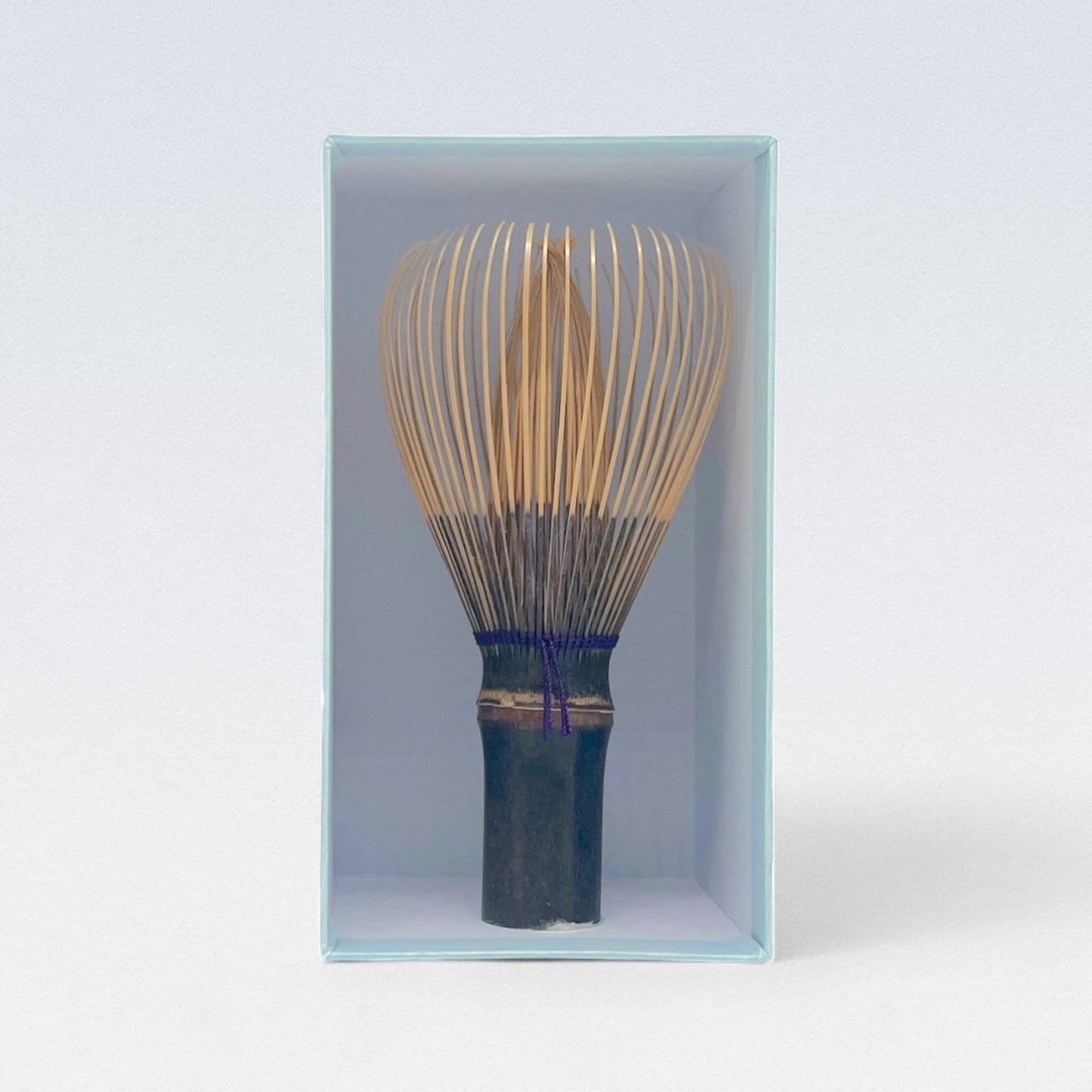 Takayama Chasen - Black Bamboo Whisk - Foaming Chasen Colored Thread