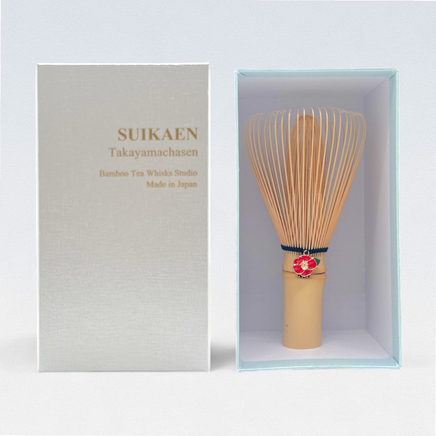 Suikaen Chasen - Bamboo Whisk - Tsubaki