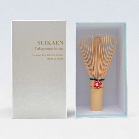 Suikaen Chasen - Bamboo Whisk - Tsubaki