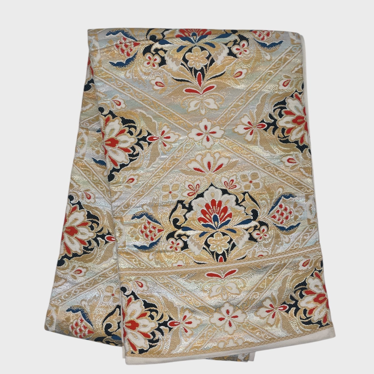 Vintage Japanese Kimono Belt Obi Table Runner (One of a kind)