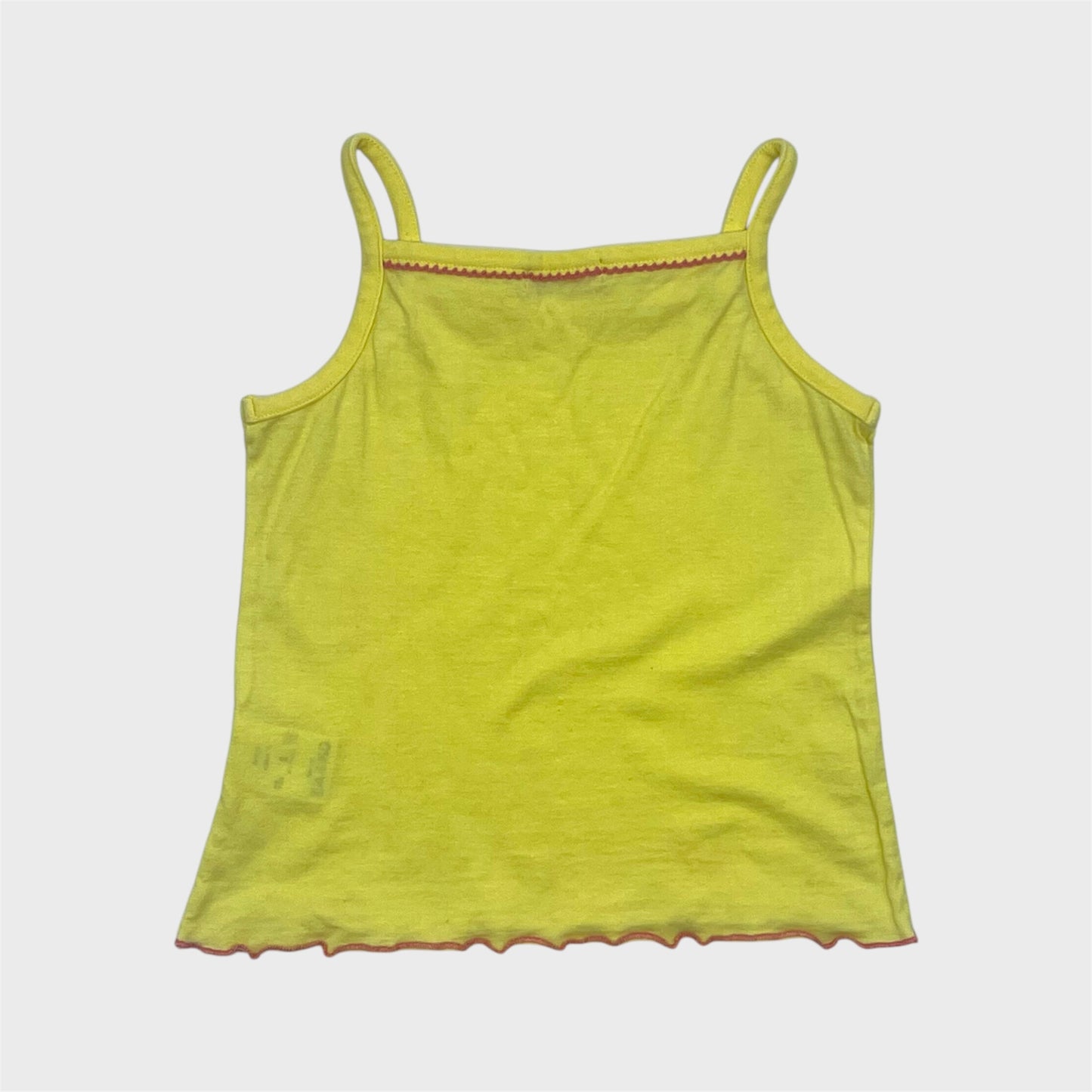 Vintage Pastel Yellow Cami Top