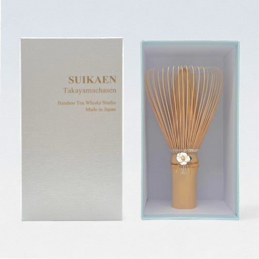 Suikaen Chasen - Bamboo Whisk - Tsubaki