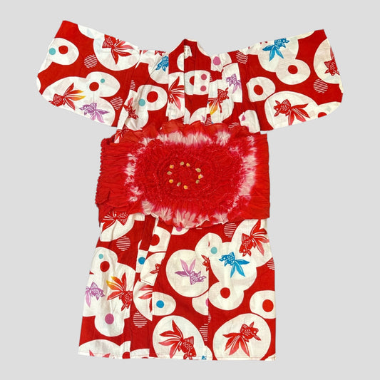 Kids Vintage Yukata Kimono