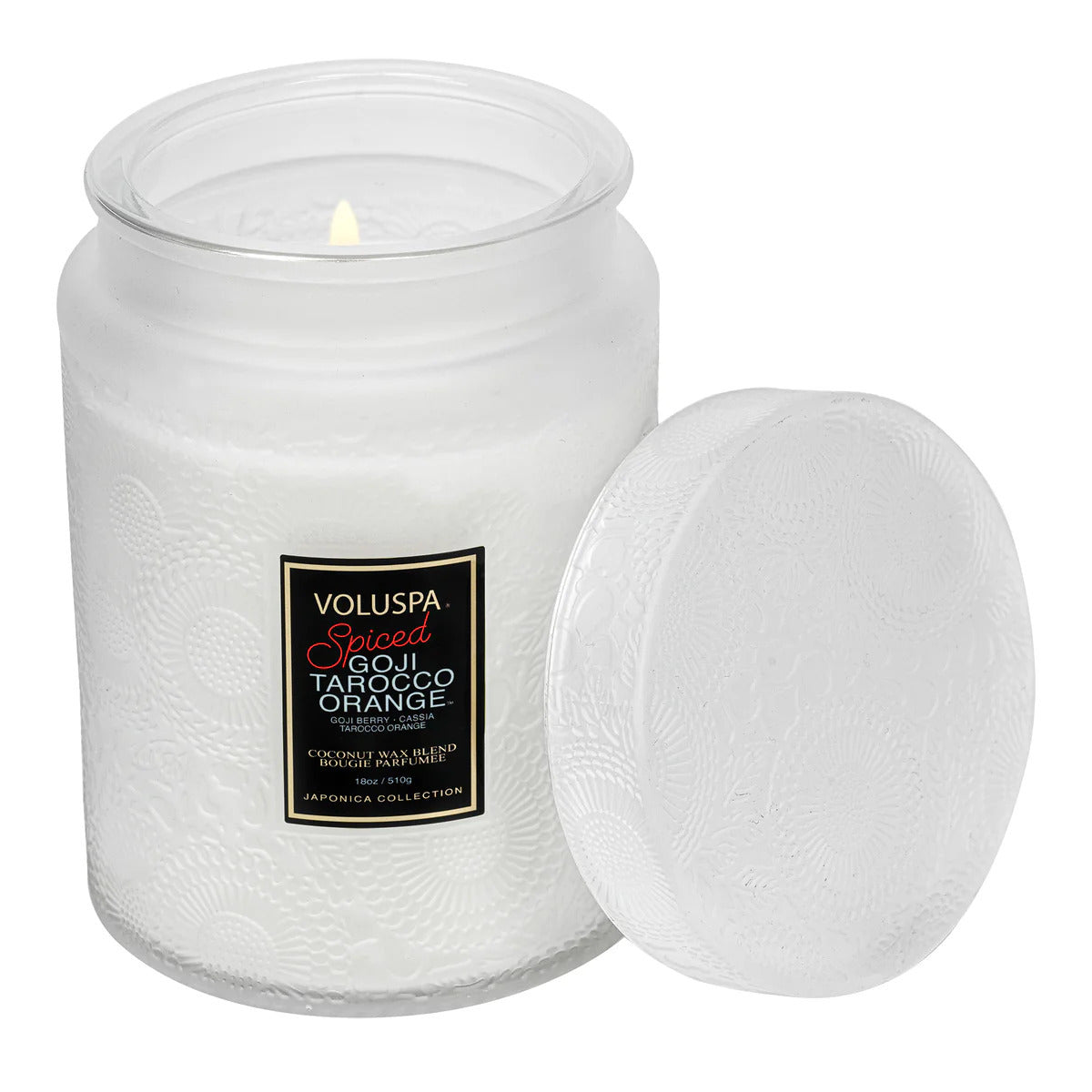 Voluspa Jar Candle - Spiced Goji Tarocco Orange