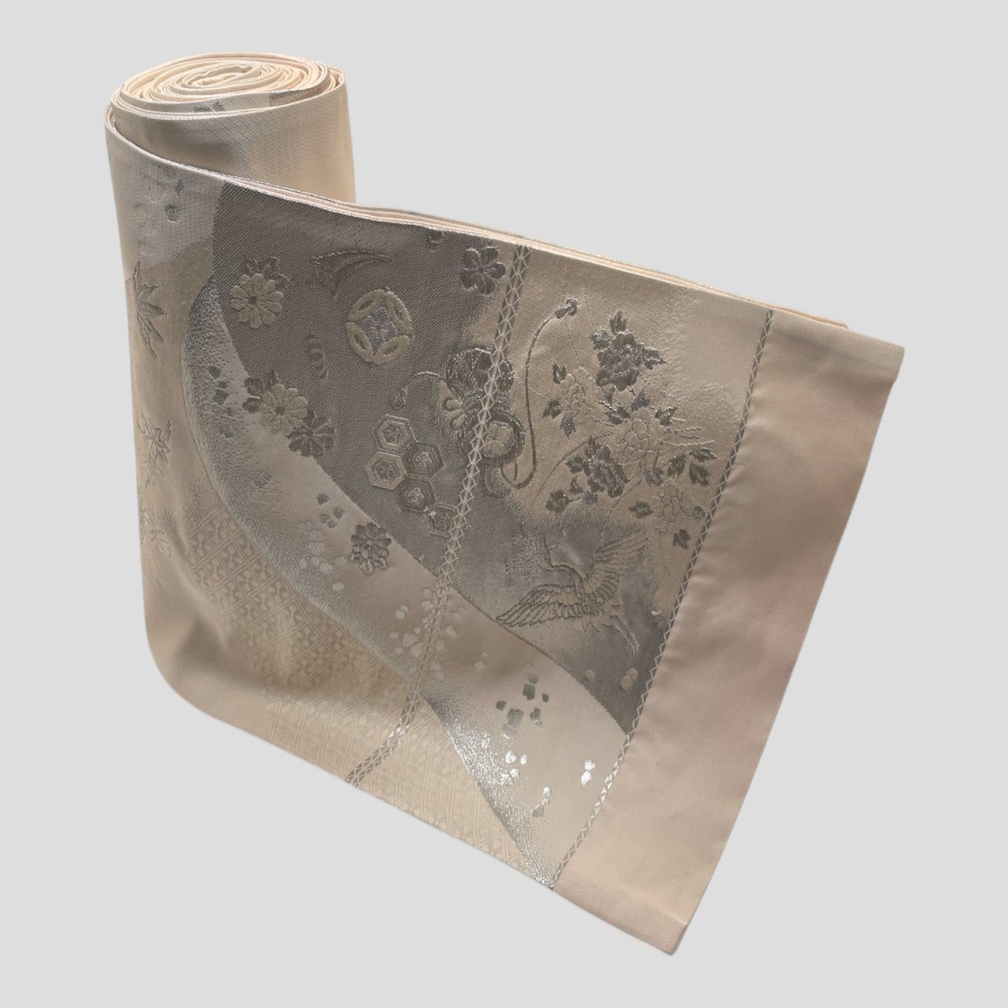 Vintage Japanese Kimono Belt Obi Table Runner (One of a kind)