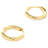 Tomwood Earrings Classic Hoops Small Gold