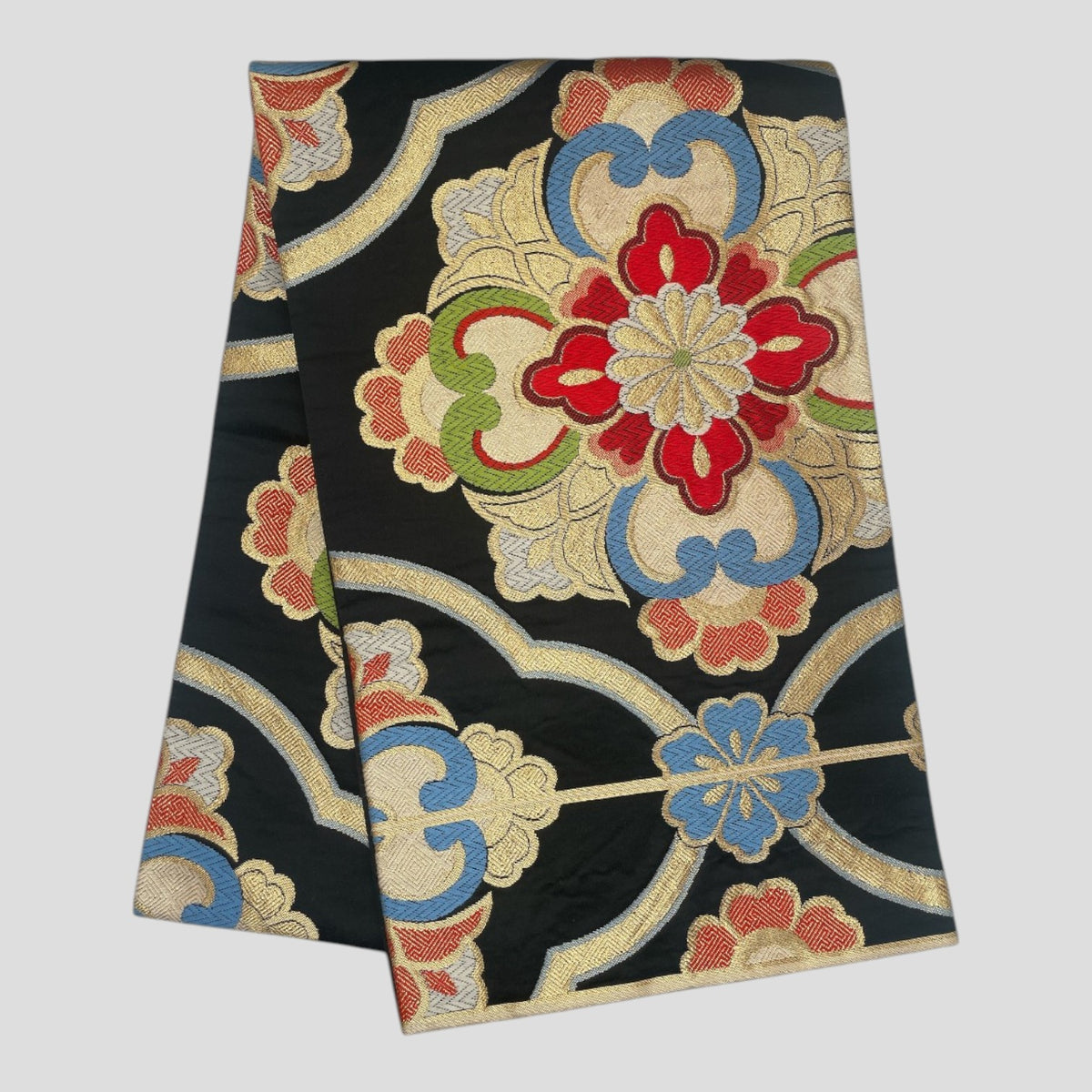 Vintage Japanese Kimono Belt Obi Table Runner (One of a kind)