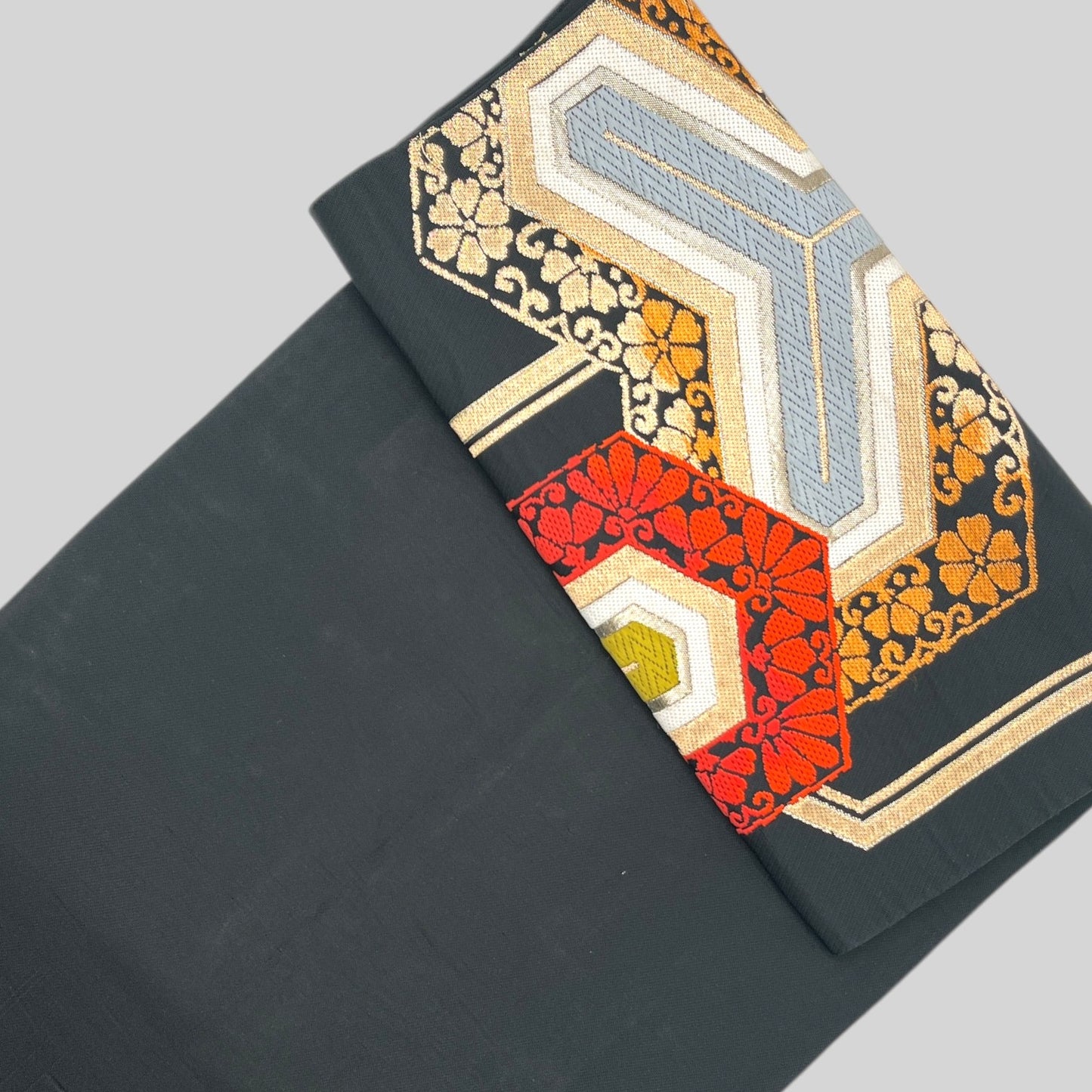 Vintage Japanese Kimono Belt Obi Table Runner (One of a kind)