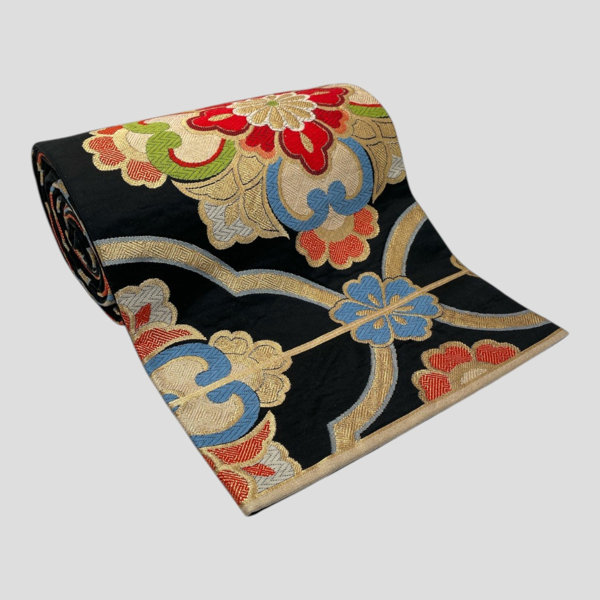 Vintage Japanese Kimono Belt Obi Table Runner (One of a kind)