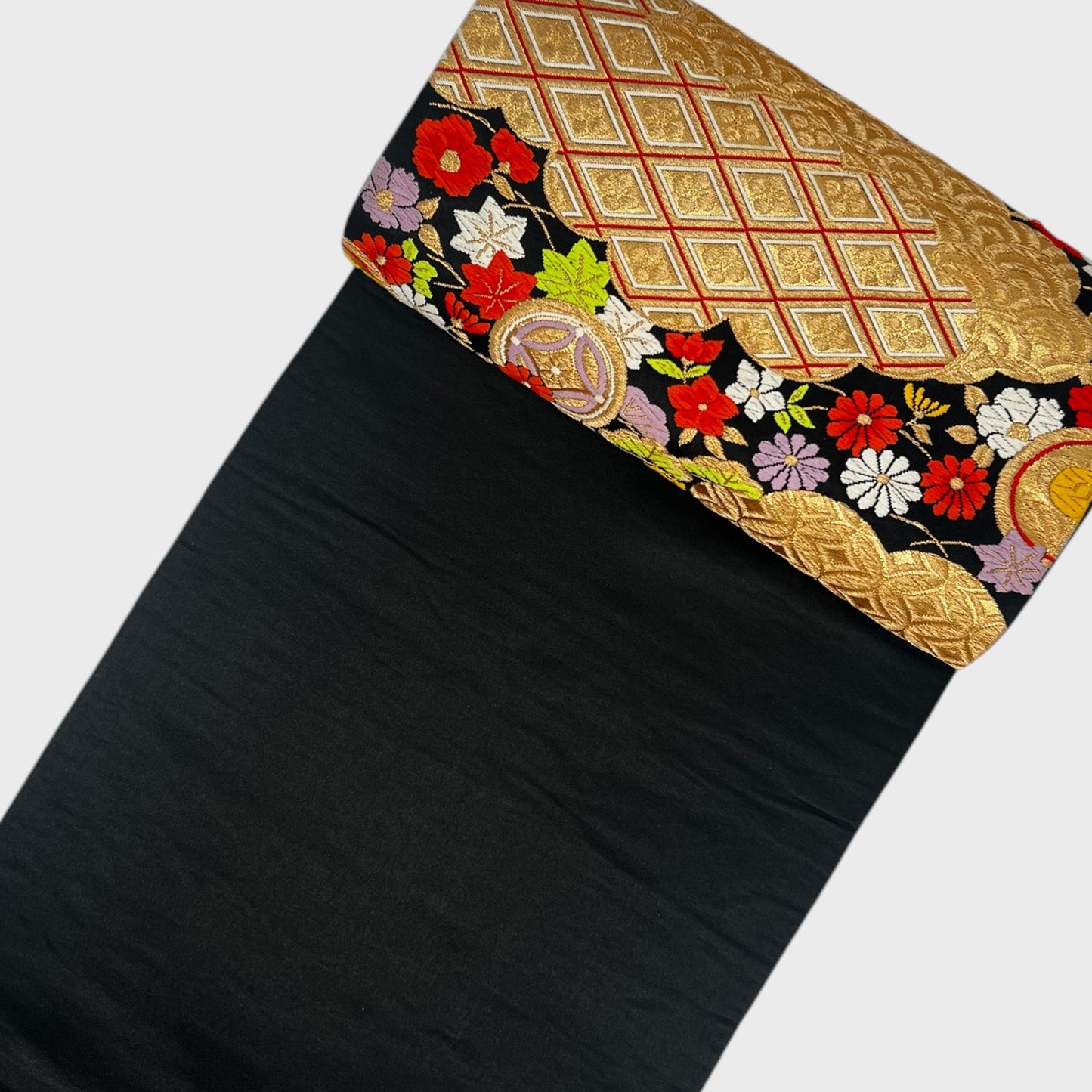 Vintage Japanese Kimono Belt Obi Table Runner (One of a kind)