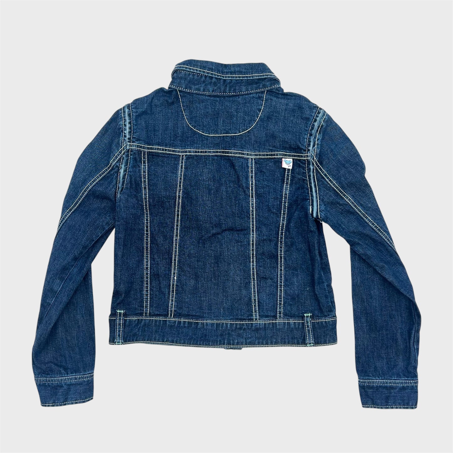 Vintage Removable Sleeves Denim Jacket