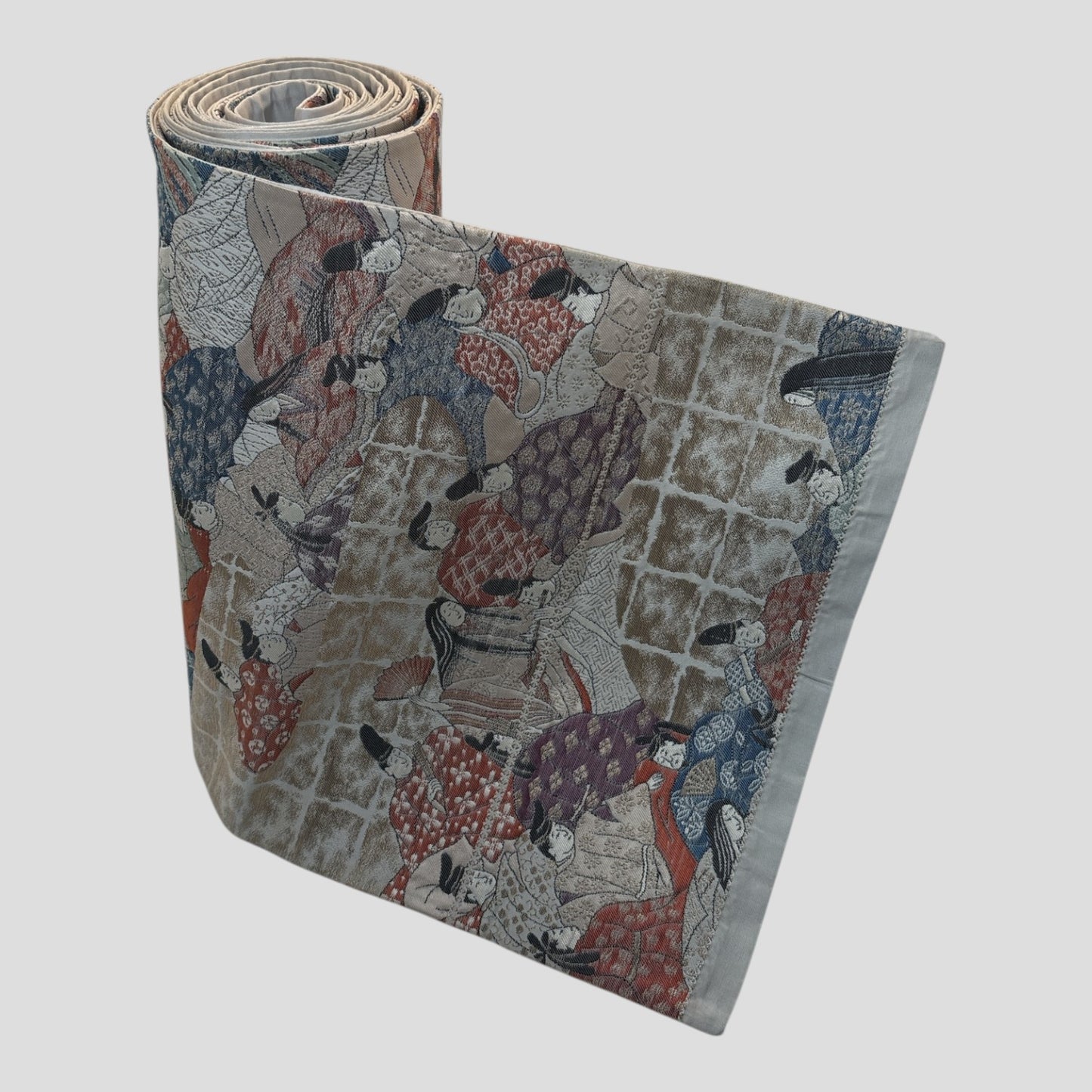 Vintage Japanese Kimono Belt Obi Table Runner (One of a kind)