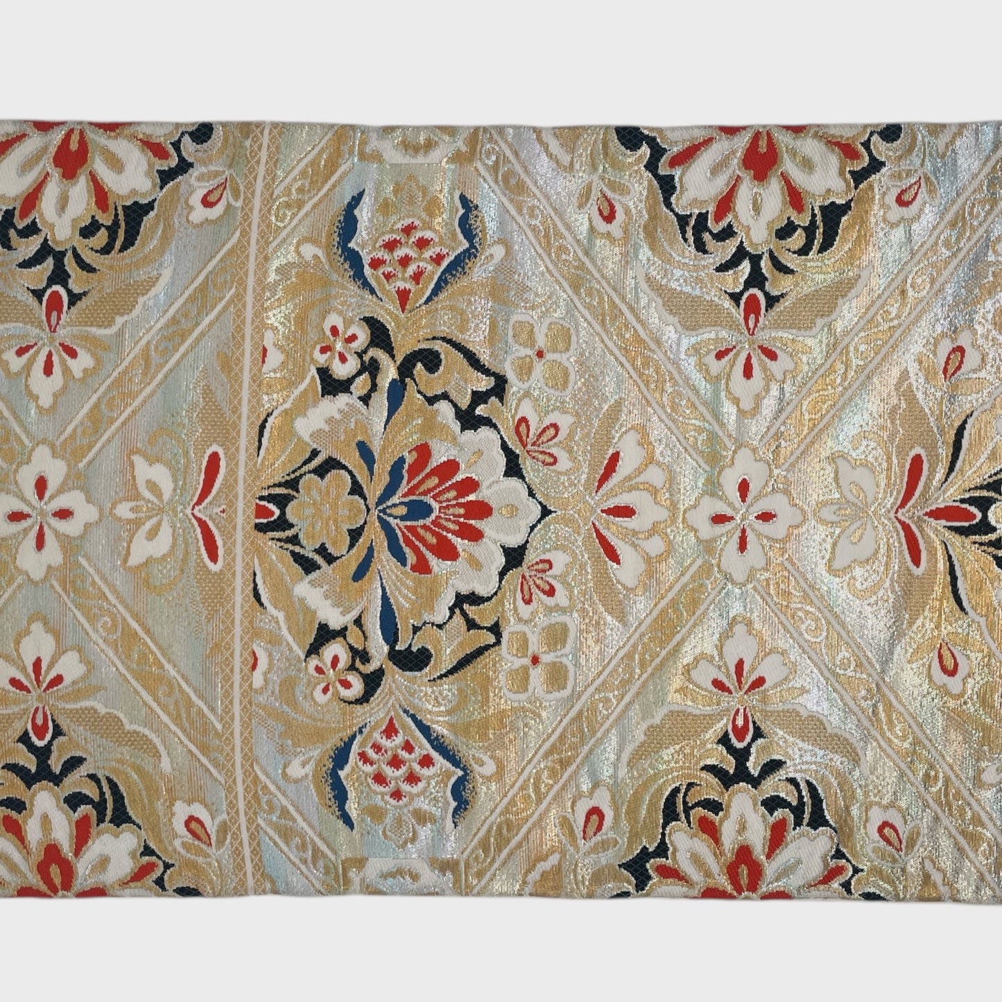 Vintage Japanese Kimono Belt Obi Table Runner (One of a kind)