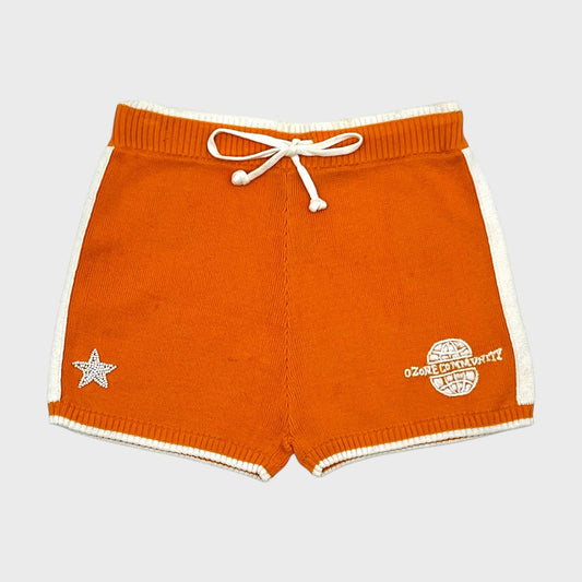 Vintage Orange Short Pants