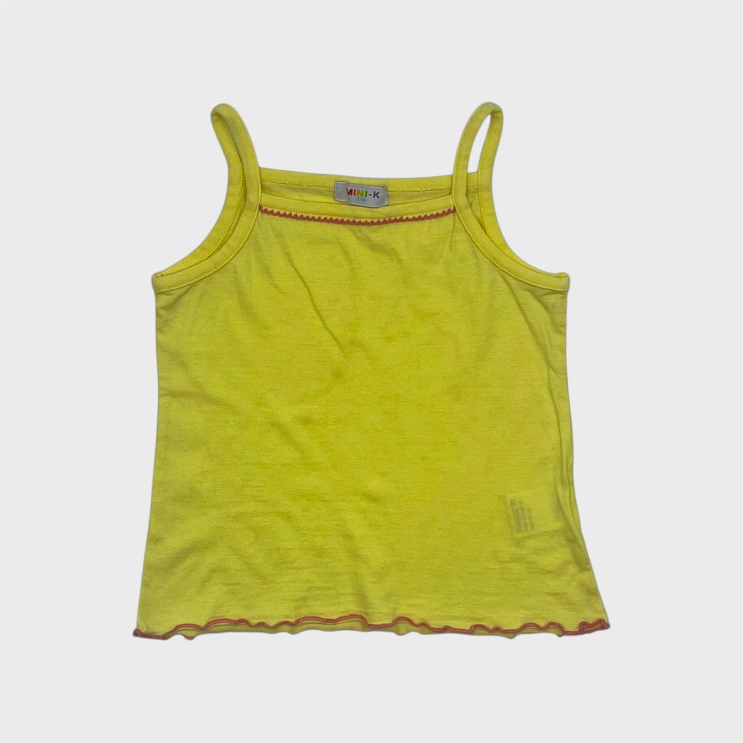 Vintage Pastel Yellow Cami Top