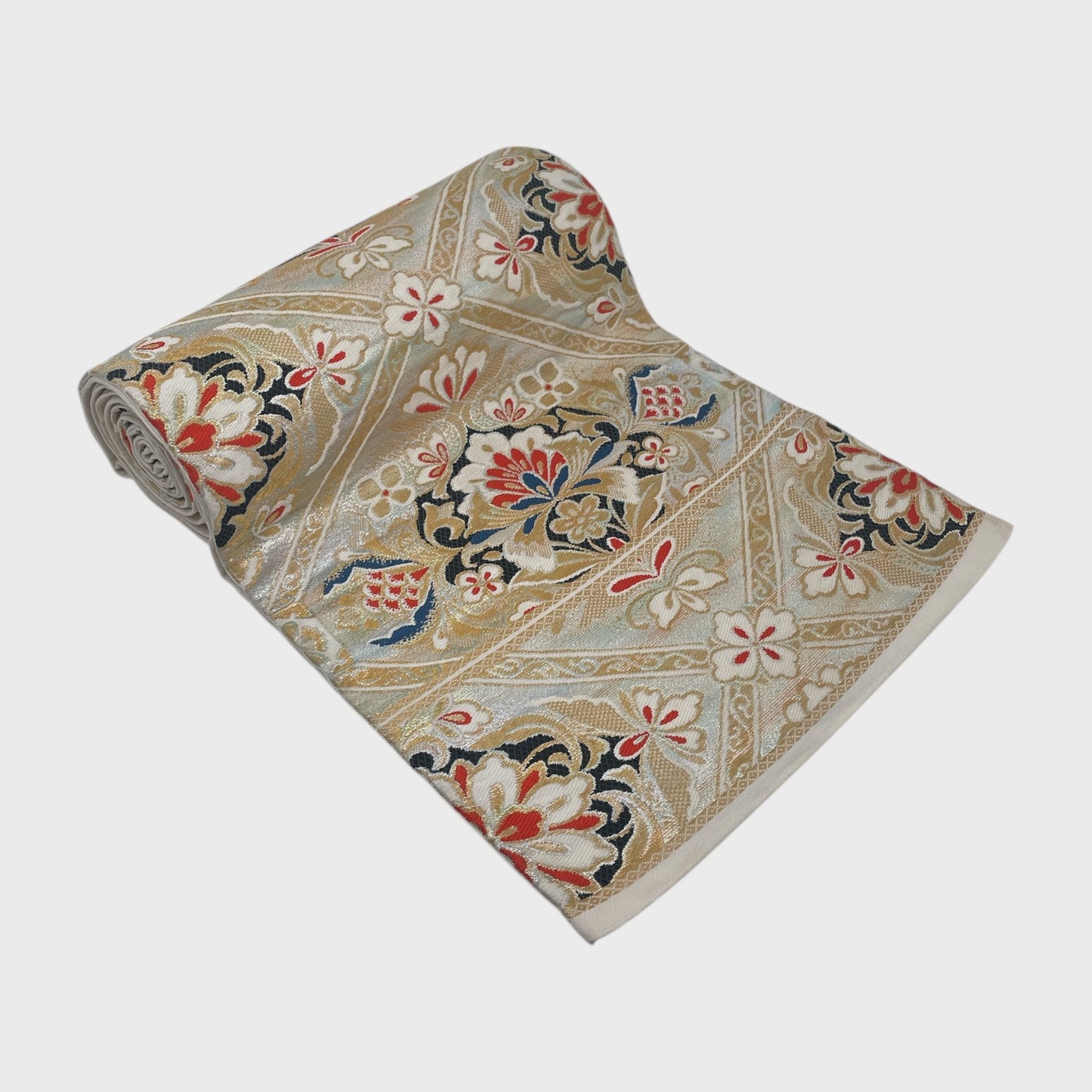 Vintage Japanese Kimono Belt Obi Table Runner (One of a kind)