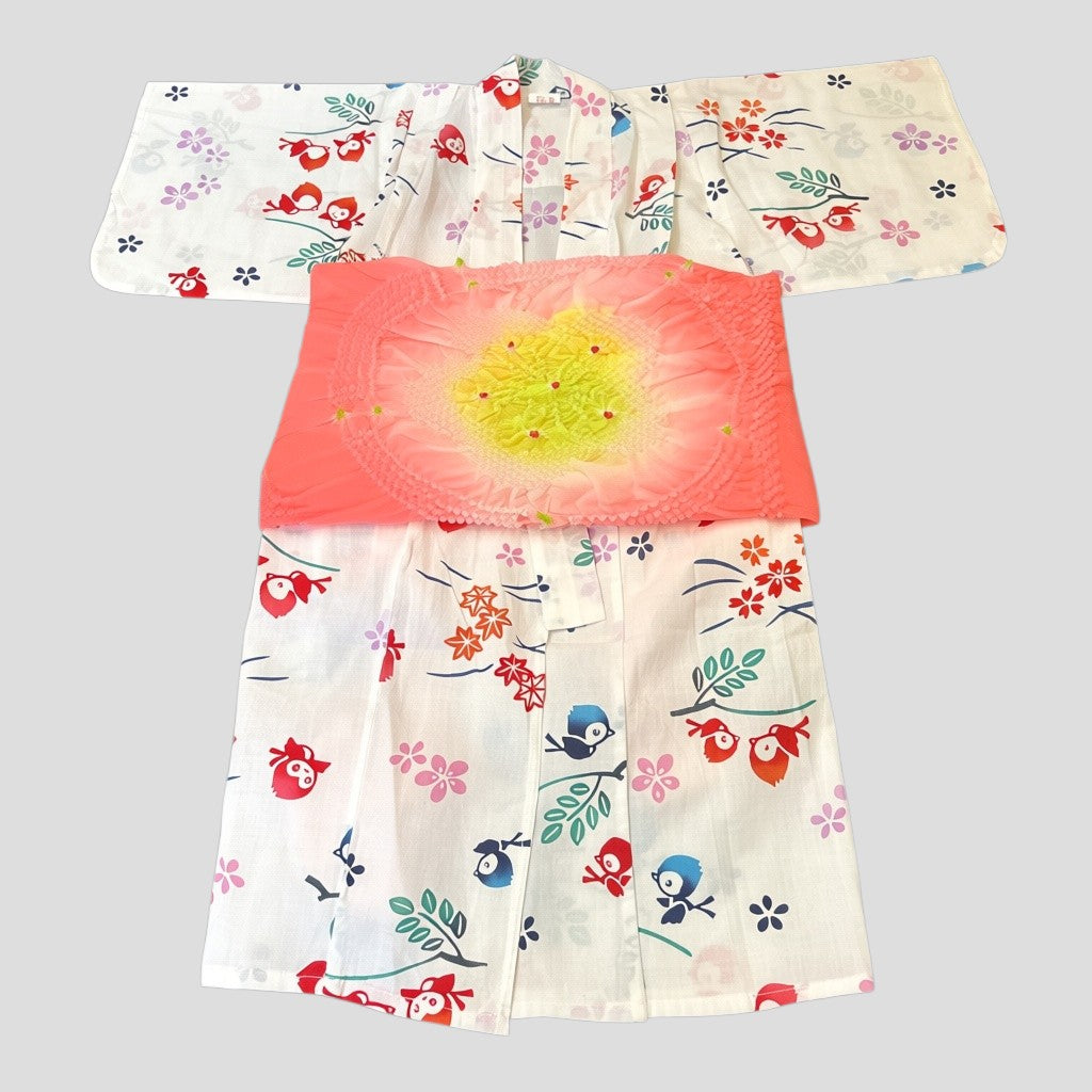 Kids Vintage Yukata Kimono