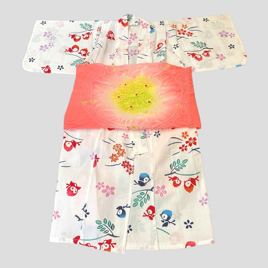 Kids Vintage Yukata Kimono