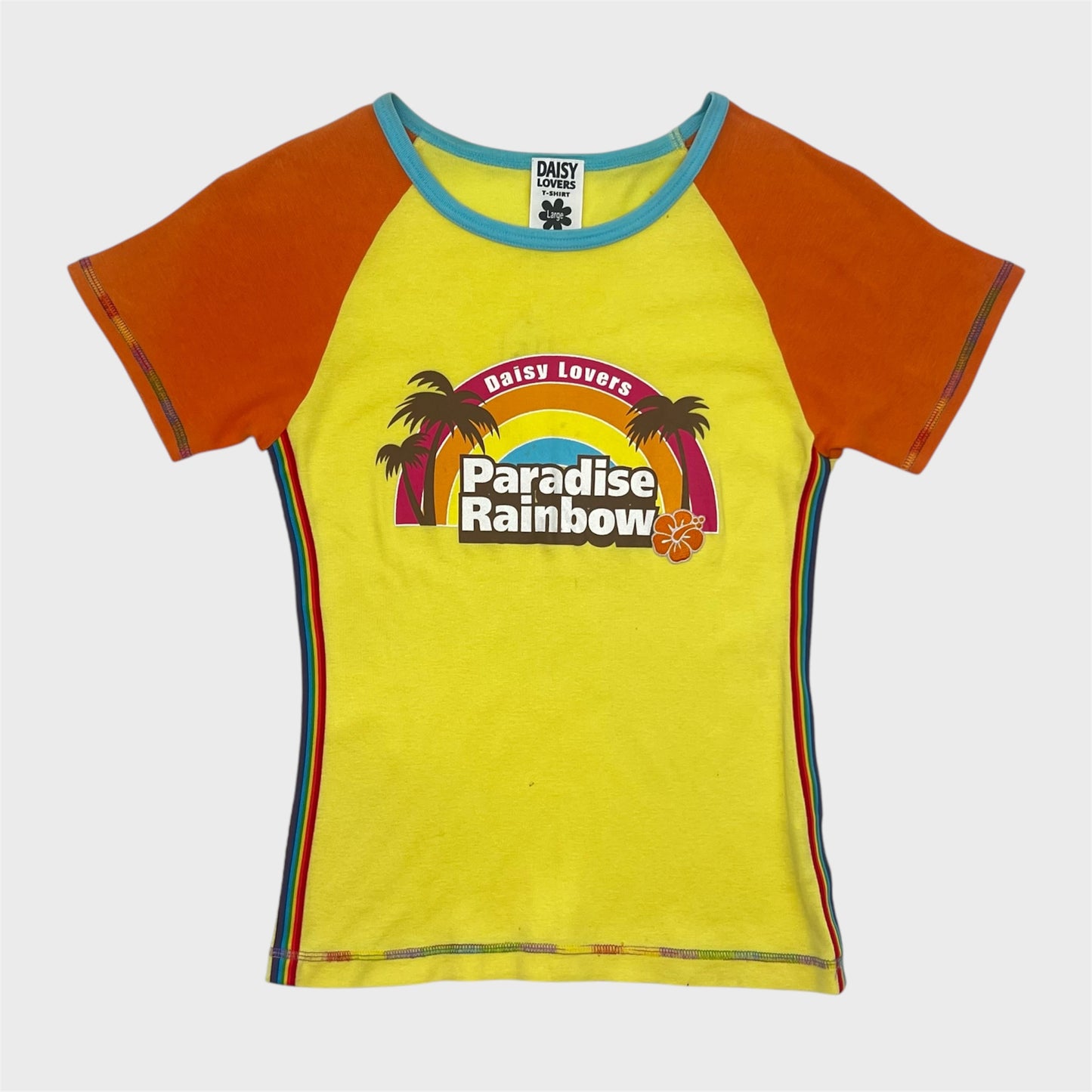 Vintage Paradise Rainbow T-shirt